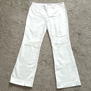 Banana republic white pants